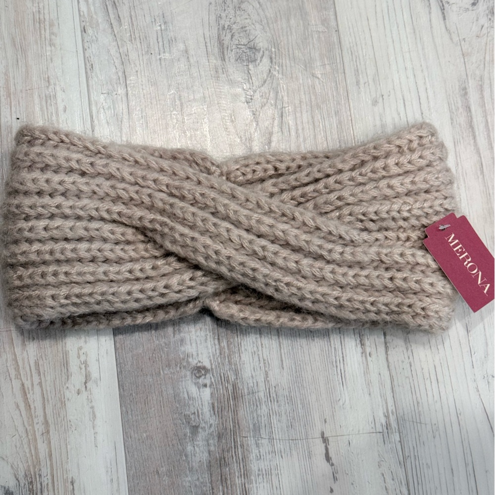 Merona Taupe Knit Headband